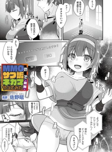 ファンタジー❤MMOのサブ垢でネカマやってみた（単話）｜佐野昭