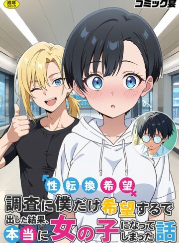 フルカラー❤性転換希望調査に僕だけ希望するで出した結果、本当に女の子になってしまった話｜コミック宴
