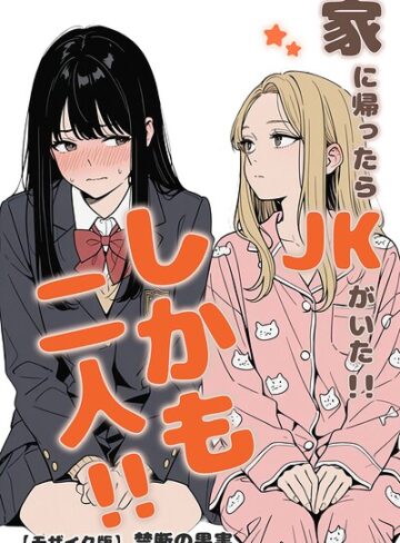 単行本❤家に帰ったらJKがいた！！しかも二人！！【モザイク版】｜禁断の果実
